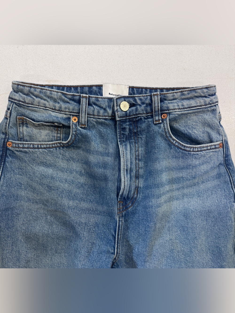 Reformation ‘Jax’ High Rise Straight Jeans - Norris, Women’s 29 - Picture 3 of 6
